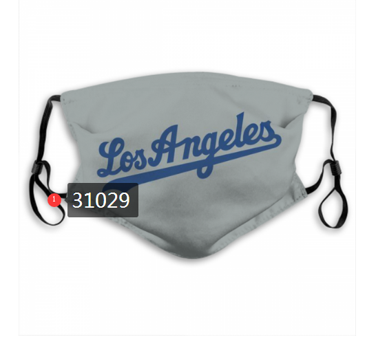 2020 Los Angeles Dodgers Dust mask with filter 53->mlb dust mask->Sports Accessory